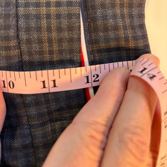 NWT Tommy Hilfiger 42/30 "Tate" THFLEX Tailored to Move Micro-Check Trousers - Picture 8 of 9